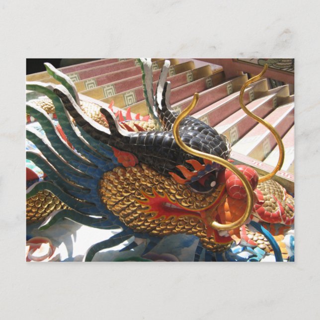 Chinese Dragon Postcard (Front)