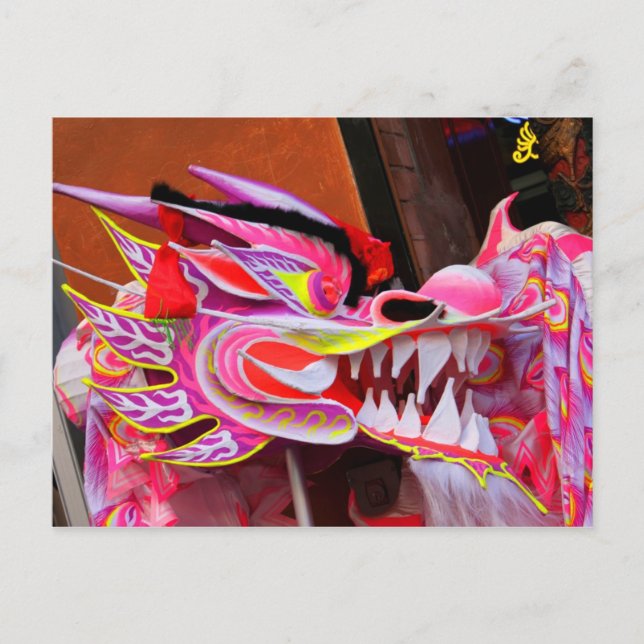 Chinese Dragon Postcard (Front)