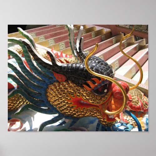 Chinese Dragon Poster