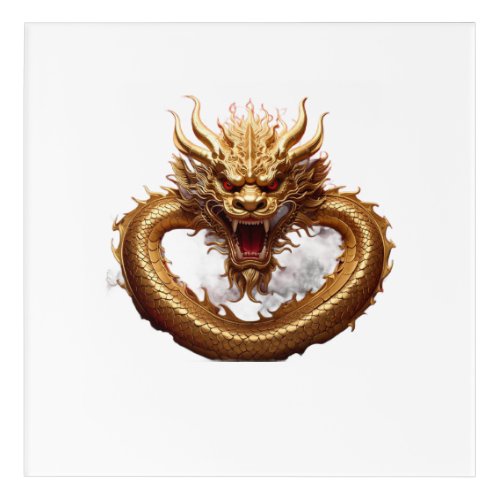 Chinese Dragon Power Acrylic Print