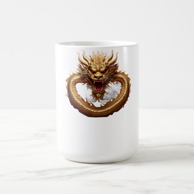 Chinese Dragon Power Coffee Mug (Center)