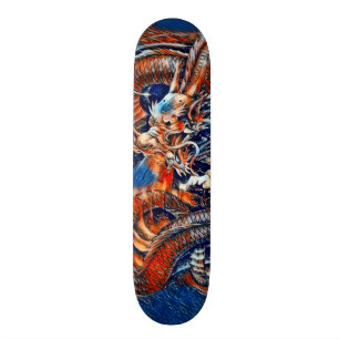 Chinese Dragon Rain Element Custom Pro Park Deck