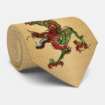 Chinese Dragon Red and Green v 15
