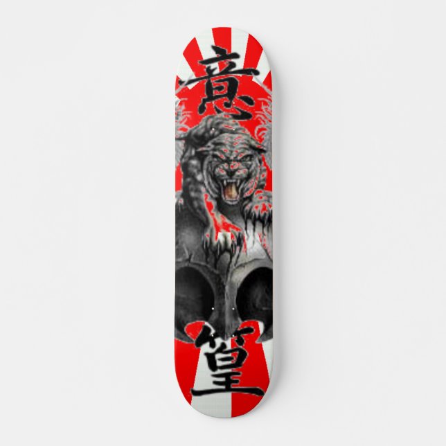 Chinese Dragon Skateboard - Customized (Front)