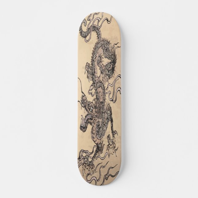 Chinese Dragon Skateboard Deck (Front)