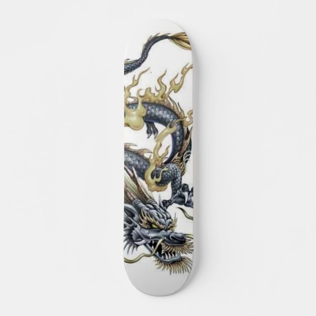 Chinese Dragon Skateboard Deck (Front)