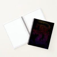 Chinese Dragon Sketchbook Notebook