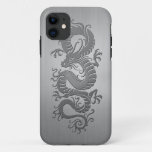 Chinese Dragon, Stainless Steel Effect Iphone 11 Case at Zazzle
