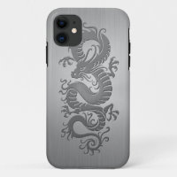 Chinese Dragon, Stainless Steel Effect