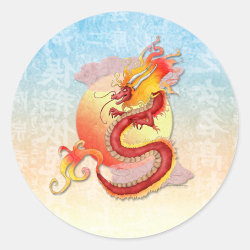 Chinese Dragon Stickers