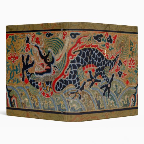 Chinese Dragon Symbol Antique Asian Binder