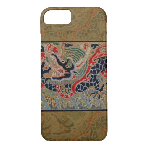 Chinese Dragon Symbol Antique Asian iPhone 87 Case