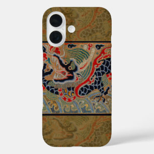 Chinese Dragon Symbol Antique Asian iPhone 16 Case