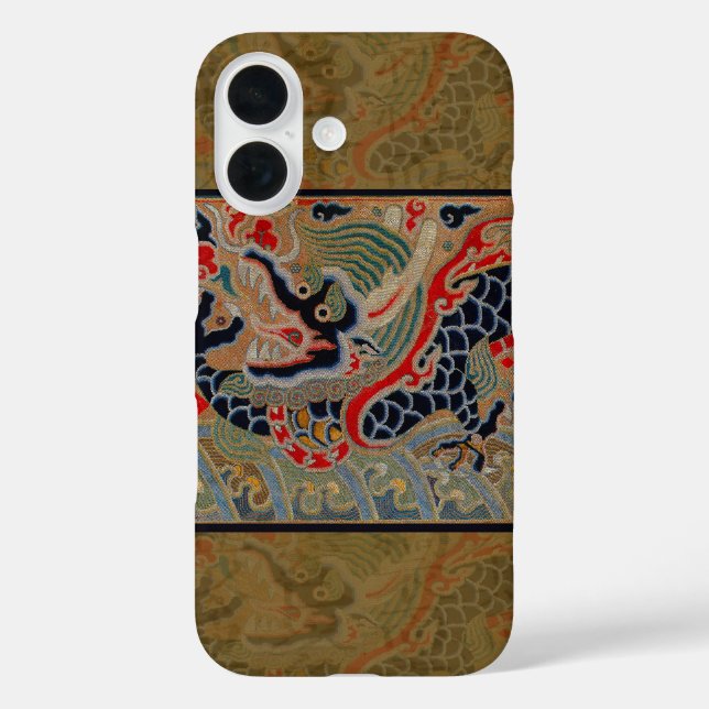 Chinese Dragon Symbol Antique Asian Case-Mate iPhone Case (Back)
