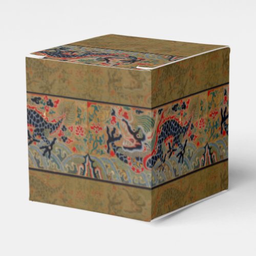 Chinese Dragon Symbol Antique Asian Favor Boxes