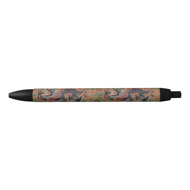 Chinese Dragon Symbol Antique Asian Pen (Front)