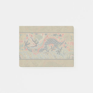 Chinese Dragon Symbol Antique Asian Post-it Notes