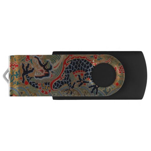 Chinese Dragon Symbol Antique Asian USB Flash Drive