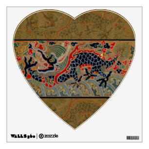 Chinese Dragon Symbol Antique Asian Wall Decal