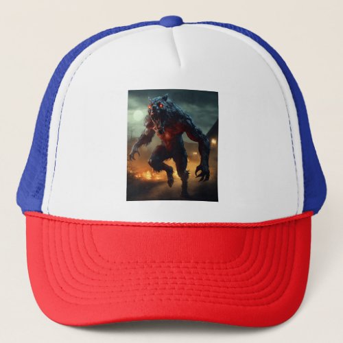 Chinese Dragon Tee Trucker Hat