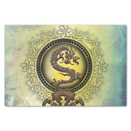 Chinese dragon tissue paper
