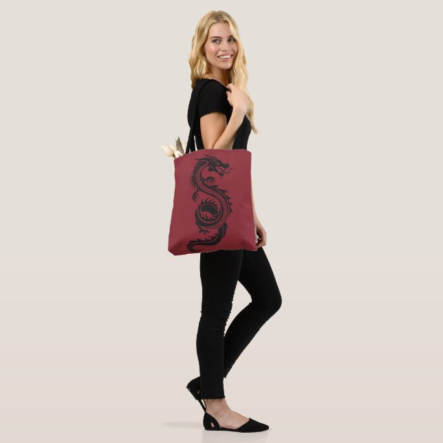 Chinese Dragon  Tote Bag (On Model)