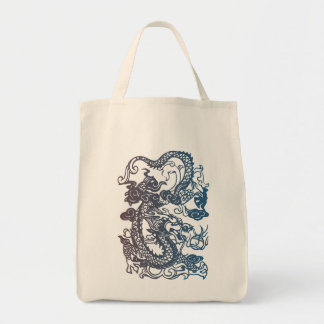Chinese Dragon Tote Bag
