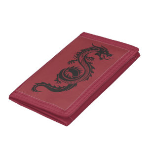 Chinese Dragon Trifold Wallet