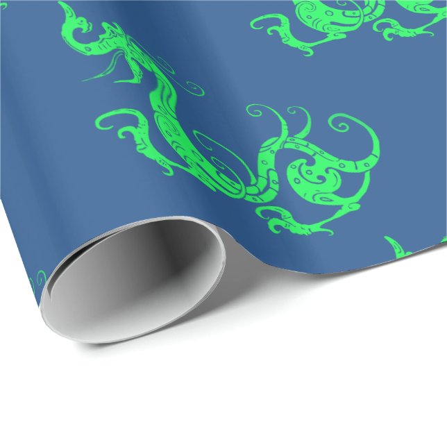 Chinese Dragon Wrapping Paper (Roll Corner)