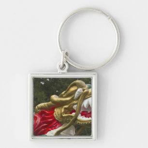 Chinese dragonboat figurehead, Stanley Park Keychain