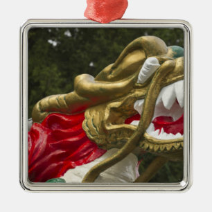 Chinese dragonboat figurehead, Stanley Park Metal Ornament