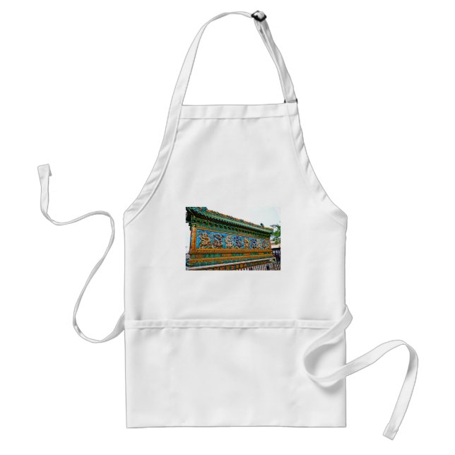Chinese Dragons Adult Apron (Front)