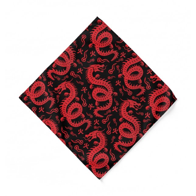 Chinese Dragons Bandana (Front)