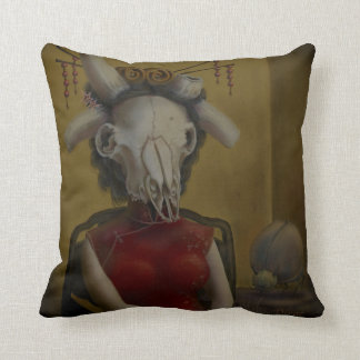 Chinese Dress Throw Pillow