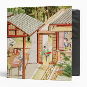 Chinese dressmaker's shop 3 ring binder
