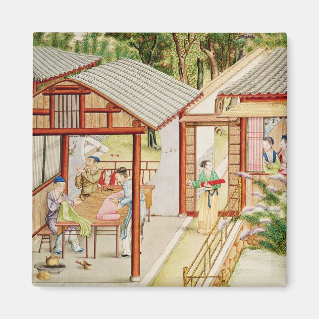 Chinese dressmaker's shop magnet (Front)