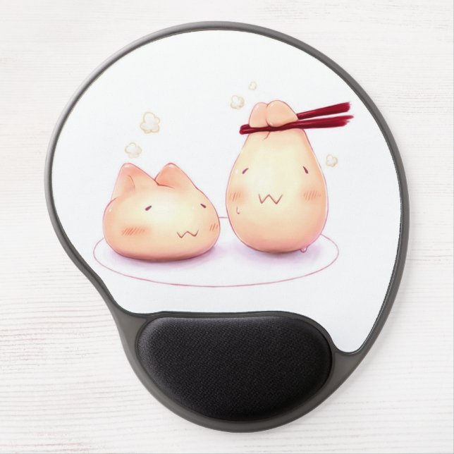 Chinese dumpling gel mouse pad (Front)