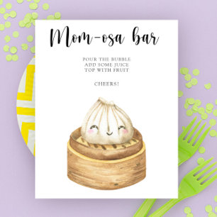 Chinese dumpling - Momosa bar Poster
