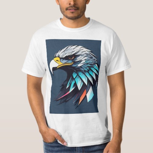 Chinese Eagle Emblem Tee Symbol of Strength and  T_Shirt