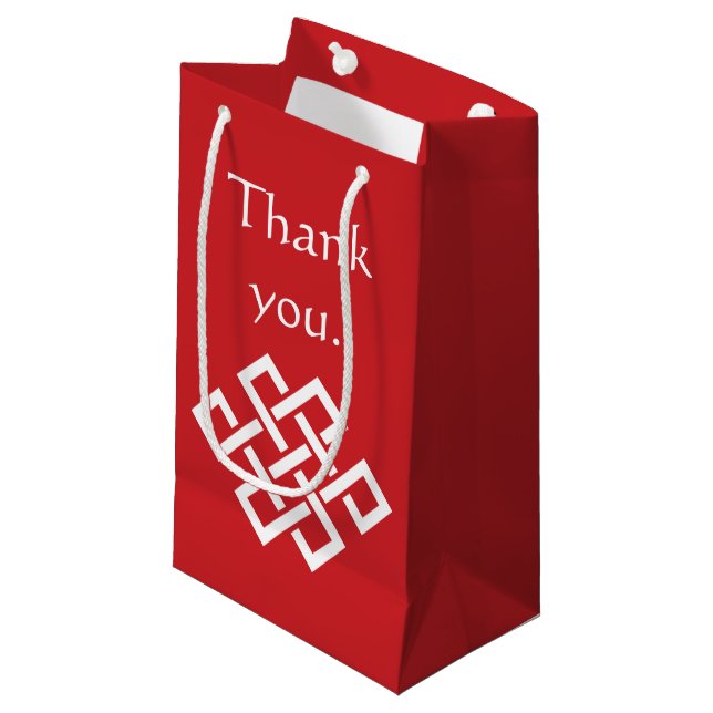 Chinese Elegance in Cherry Gift Bag (Front Angled)