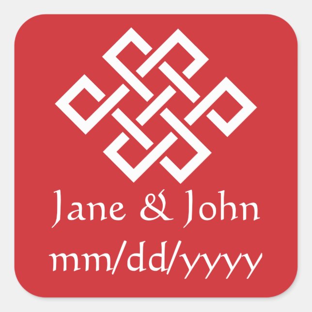 Chinese Elegance in Cherry Sticker (Front)