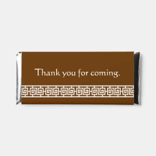 Chinese Elegance in Chocolate Hershey Bar Favors