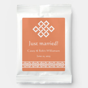 Chinese Elegance in Coral Drink Mix