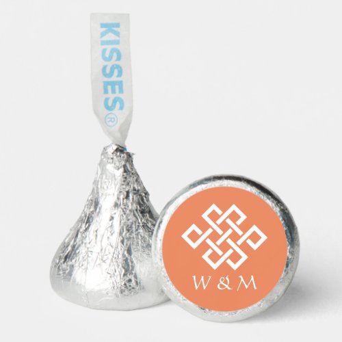 Chinese Elegance in Coral Hersheys Kisses