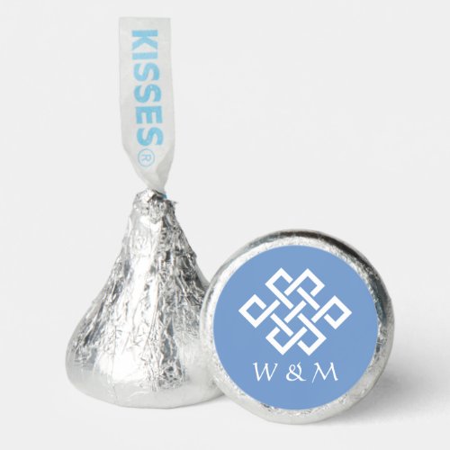 Chinese Elegance in Periwinkle Hersheys Kisses