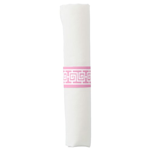 Chinese Elegance in Petal Pink Napkin Bands