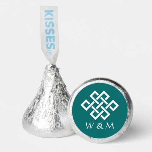 Chinese Elegance in Teal  Hersheys Kisses