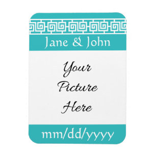 Chinese Elegance in Turquoise Reminder Magnet