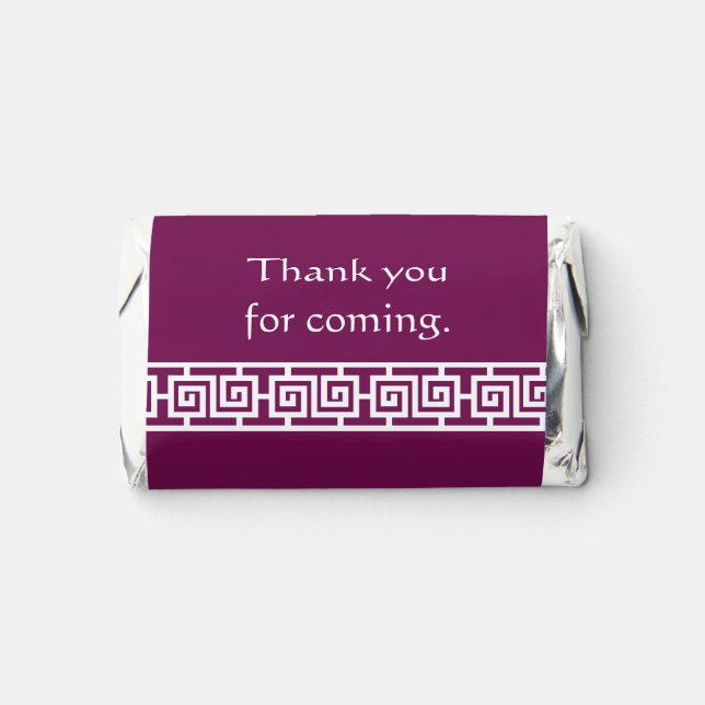 Chinese Elegance in Wine Hershey's Miniatures (Front)