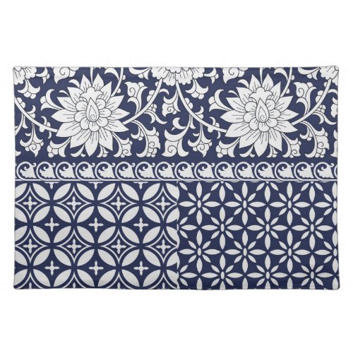 Chinese Elegance Seamless Ornament Cloth Placemat